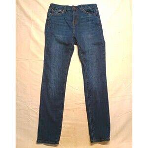 Simple Society Jeans Womens 28 Dark Wash High Rise Skinny Stretch Denim